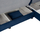 Divan-Shtrat këndor me 2 kuti 246×153×80 cm,"HM3135.08", kaltër