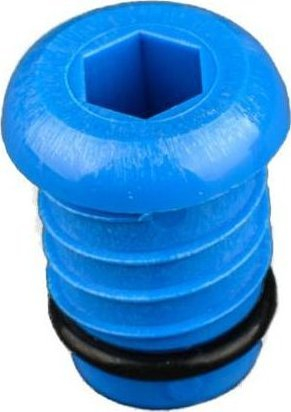 Tap testimi TI Group për tuba PEX 16x2.0mm, blu