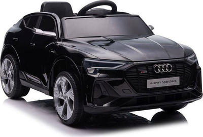 Makina elektrike për fëmijë Audi E-Tron QLS-6688, 12V, me telekomandë, e zezë