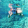 Maskë snorkelingu Best Sporting Snorkel Mask, për fytyrë komplet, për të rritur, blu me të zezë