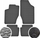 Tepeta gome GeyerHosaja Peugeot 307, set 4 copë, 2000-2008, të zeza