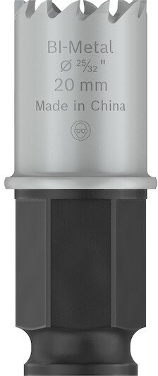Sharrë rrethore për metal Bosch Pro Power Change Plus, 20mm, HSS me kobalt