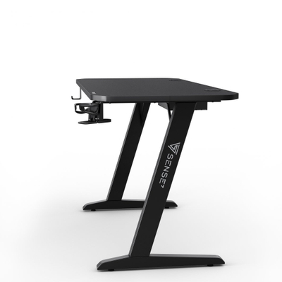 Tavolinë SENSE7 Classic Desk, 140cm x 60cm, e zezë