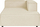 Shezlong APRICA, faux linen, stil modern, bezhë