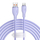 Kabllo USB në USB-C Baseus Pudding, 100W, 2m, bojëqielli e errët