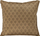 Jastëk dekorativ Home Styling Collection Ornament, 45x45 cm, bezhë