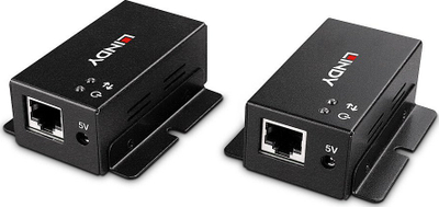 Zgjatues USB Lindy 2 porta USB 2.0, 50m, për Cat.6