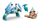 Set LEGO Creator 3 in 1 Sea Animals 31385, 542 copa, për fëmijë 9+