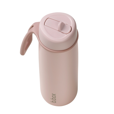 Shishe termike b.box Thermo Bottle Flip Top, 690ml, me pipë, midnight