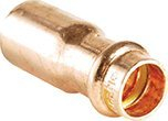 Lidhës reduktues për tub bakri B Press Gas, 28mm në 18mm, bakër
