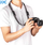 Rrip dore për kamerë JJC QRS M1 Deluxe, me shkëputje të shpejtë, për kamera mirrorless, gri argjendtë
