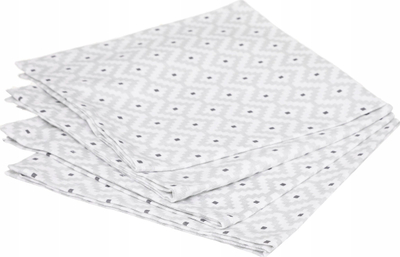 Set pecetash tavoline Neotis Etnik, 4 copë, 40x40cm, gri
