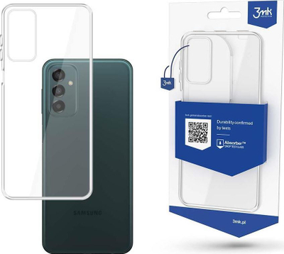 Kapak telefoni 3MK Clear Case për Samsung Galaxy M23 5G, transparent