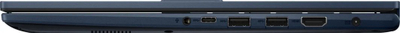 Laptop Asus Vivobook 15 X1504VA, Intel Core 5 120U, 16GB RAM, 512GB SSD, 15.6", blu