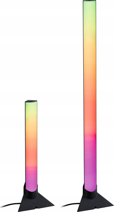 Stande për lightbar Paulmann EntertainLED, set 2 copë, për 30 cm dhe 60 cm, të zeza