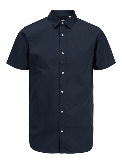 Këmishë Jack&Jones PLUS JJIGLENN Slim Fit, e kaltër