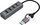 Hub USB Microconnect USBHUB4-2IN1, 4 porta, USB 3.2 Gen 1, gri