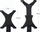 Mbajtës tablet për tripod STRADO, filet 1/4", i zi