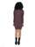 Fustan ONLY ONLJANA L/S COWLNCK DRESS WOOL KNT NOOS 15140166 Rose Brown W. MELANGE
