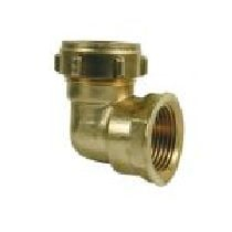 Bashkues këndor reduktues Conex, 90°, 15 mm në 1/2", bronzi