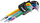 Set çelësa Torx Tvardy T10 T50, 9 copë, çelik S2, shumëngjyrësh