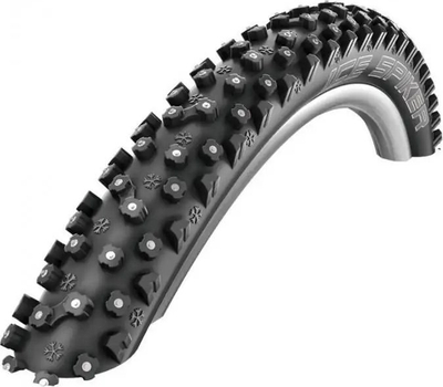 Gomë biçiklete Schwalbe Ice Spiker Pro HS379 Performance Line, dimri me gozhda, e zezë
