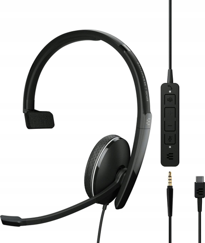 Kufje me mikrofon Epos ADAPT 135, USB C, 3.5mm, të zeza