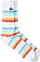 Set çorape Quiksilver, të bardha/zeza, 2 palë