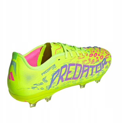 Këpucë futbolli adidas Predator Pro FG JH6467, fushë natyrale, me lidhëse, të zeza