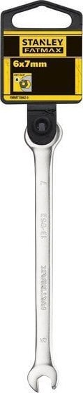 Çelës i hapur Stanley ST, 6x7mm, anti-slip, çelik krom vanadium