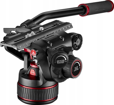 Tripod video Manfrotto MVK612TWINGA Nitrotech 612, alumini, këmbë dyshe GS