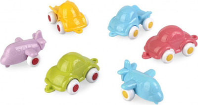 Makina të vogla për fëmijë Viking Toys, 3 copë