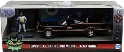 Makina lodër Dickie Jada Batman Batmobile, shkallë 1:32, me figurinë 5 cm, e zezë