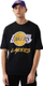 Bluzë për çuna New Era NBA Los Angeles Lakers Script Mesh Tee, pambuk, logo Lakers, e zezë