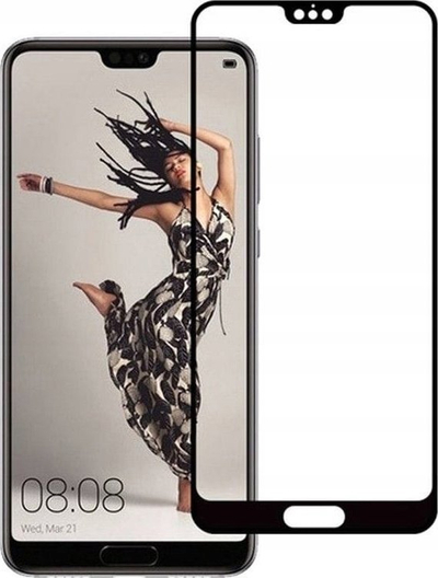 Xham mbrojtës 6D Samsung Galaxy A54 5G S23 FE, full cover, kornizë e zezë