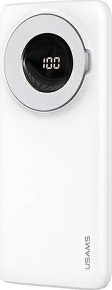Powerbank USAMS PB62, 10000mAh, 20W QC3.0 PD wireless magnetik, i bardhë