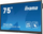 Monitor Iiyama ProLite, 75 ", UHD 4K, i zi