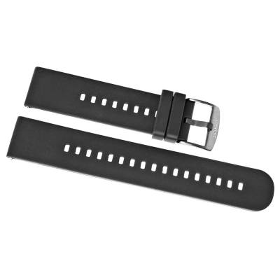 Rrip për orë inteligjente Giewont Supernova GW330 GWP330-3, silikon, universal, i zi