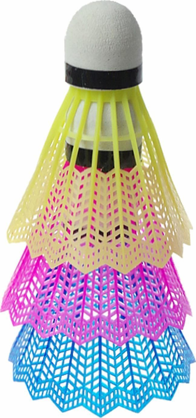 Shatlla badminton Magicall C405, set me 3 copë, plastik, shumëngjyrësh