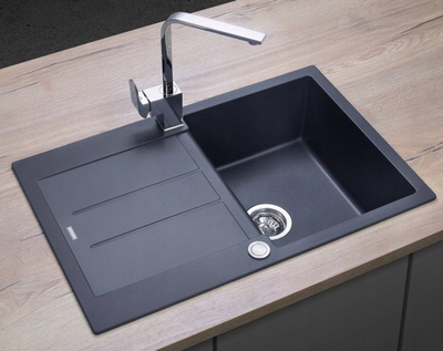 Lavaman kuzhine granit Concept DG10C45dg, legen i thellë, me pikatore, gri e errët