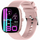 Smartwatch Gravity GT18 1, 1.83", Bluetooth 5.2, rozë
