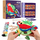 Set kreativ pikture 3D Okto Parrot, me molbert, për fëmijë