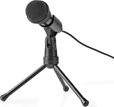 Mikrofon Nedis, me tela, 3.5mm, me tripod