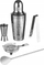 Set koktejesh Secret Du Gourmet Deluxe, 5 pjesë, çelik inox, argjendi