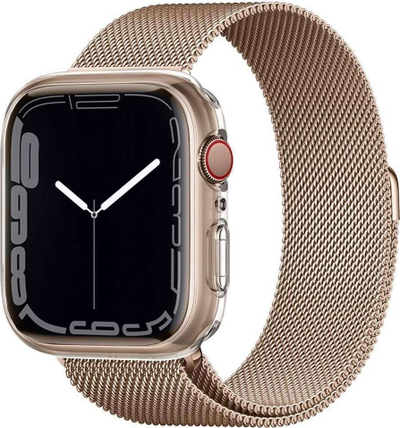 Mbështjellës për orë inteligjente Spigen Rugged Armor, për Apple Watch 44 45mm, transparent