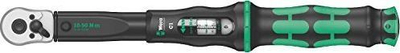 Çelës momenti Wera Click Torque C1, 1/2", 10–50 Nm, i zi jeshil