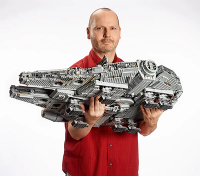 Set ndërtimi LEGO Star Wars Millennium Falcon 75192, model koleksionist, për të rritur, shumëngjyrësh
