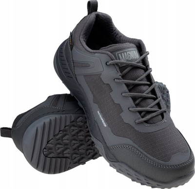 Atlete për burra Magnum Bondsteel Low WP CM 92800346458, që s’i hyn uji, me taban gome antirrëshqitës, gri e errët