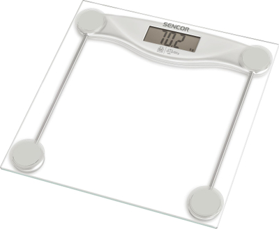 Peshore banjoje Sencor SBS 113SL, deri 150kg, ekran LCD, ngjyrë argjendi