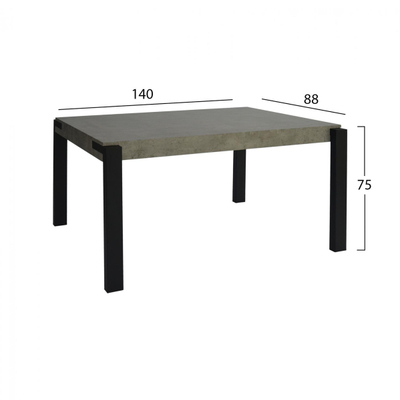 Set Tavolinë HM11254, gri